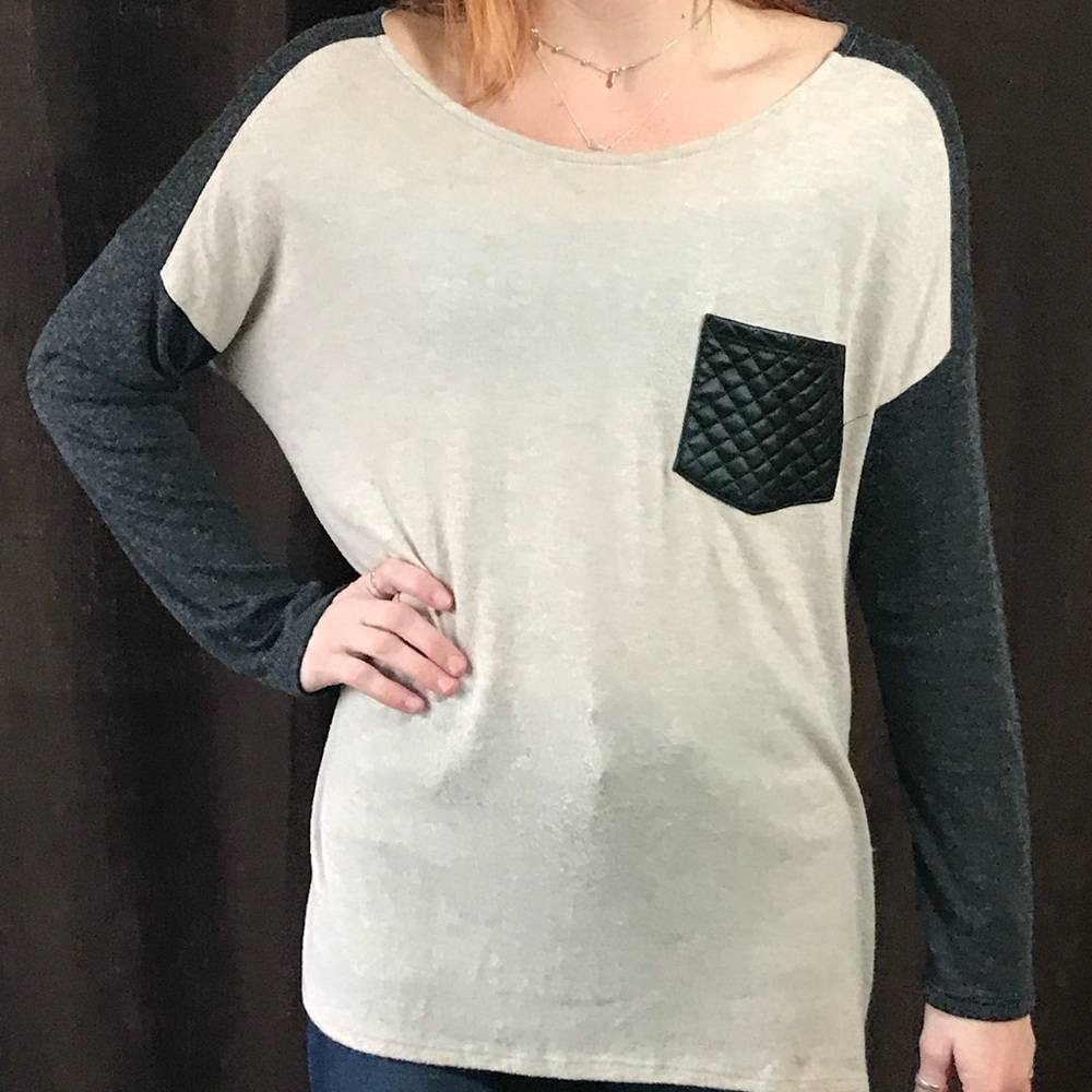 Long Sleeve T w/ pocket